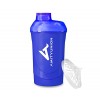 Protein Shaker Protein Shake Deluxe 800 ml - shaker protéiné étanche, sans BPA avec tamis et tartre pour les shakes crémeux d