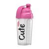 TummyTox Cute Nutrition Protein Shaker Noir | Capacité de 700 ml pour les boissons de pré-entraînement, les substituts de rep