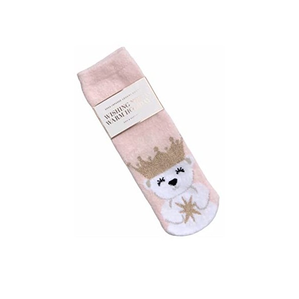 Bath and Body Works Queen Polar Bear Chaussettes de détente infusées au karité