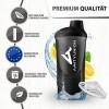 AMITYUNION Protein Shaker Deluxe 700 ml - Agitateur de protéines étanche, sans BPA - Tamis et tartre pour les shakes crémeux 