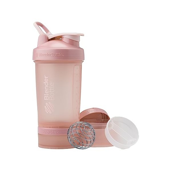 Blender Bottle 847280068319 Bottle Unisex-Adult, Rose Pink, 22-Ounce