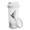 Shaker protéiné FYRA 700 ml avec récipient - shaker protéiné, sans BPA avec tamis et balance pour shakes lactosérum et BCCA, 