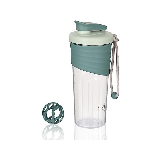 Shaker - Protein Shake - Blender bottle - Shaker proteine, gobelet à shaker sport durable, étanche et sans saveur - 700ml Ros