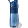 BlenderBottle Sportmixer Twist, Botella mezcladora de batidos de proteínas, Unisex, con batidor Blenderball, 590ml - teal