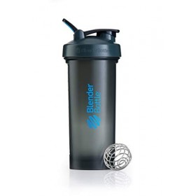 Blender Bottle Pro45 - Protéine Shaker / Bouteille deau 1300ml Gris/Bleu