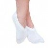 Eurow Lot de 2 paires de chaussettes hydratantes en coton Spandex