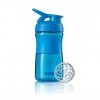 BlenderBottle Sportmixer Tritan- Protéine Shaker / Bouteille deau / Shaker Diététique Cyan 1 x 590 ml 