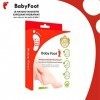 BABY FOOT | Masque Chaussette Exfoliant Pieds | Anti callosités & Peaux Mortes | Fabriqué au Japon | 1 Paire