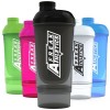 Freak Athletics Shaker Bouteille avec stockage pour shaker protéiné Noir 500 ml