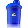 Musclelinx Sports Nutrition Musc Shaker à protéines avec bouchon à vis 100 % étanche 400 ml Bleu 400 ml