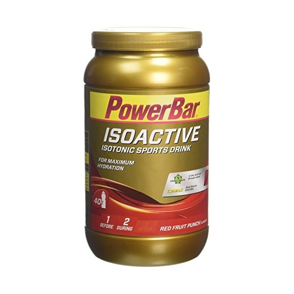 Powerbar Boisson Energétique Isoactive Goût Red Fruit Punch - 1320g