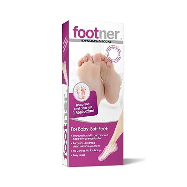Footner Exfoliating Socks 1 Pair - Pack 3