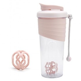 HENGBIRD Shaker de protéines Bouteille 700 ml avec boule shaker de protéines Bouteille deau transparente PP pour bouteille d
