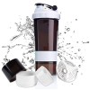 Bouteille shaker à protéines 500 ml, bouteille de shake protéiné, shaker proteine, milk-shake protéiné, bouteille deau pour 