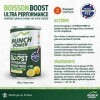 Boisson energetique PUNCH POWER | Boost énergétique +3H | Poudre energisante sport energie & hydratation | Vitamine b12 + glu