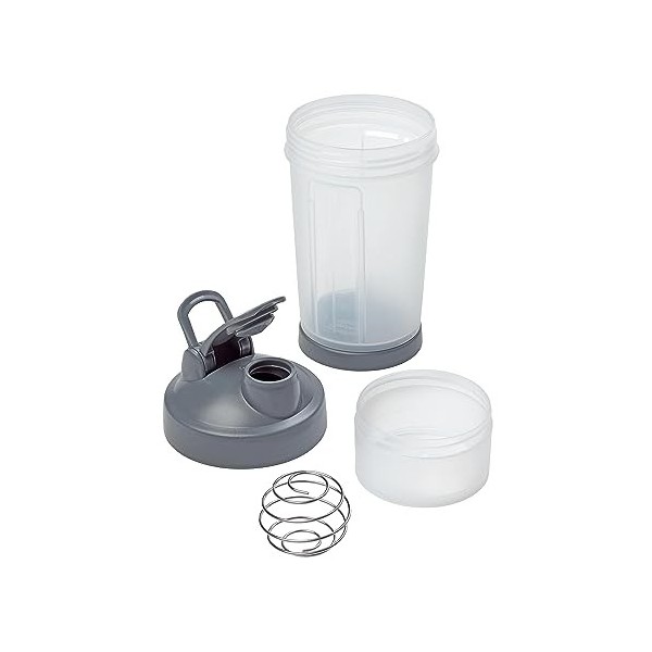 Chef Aid Bouteille shaker de 500 ml, parfaite pour les boissons protéinées, les boissons vitaminées et les suppléments, convi