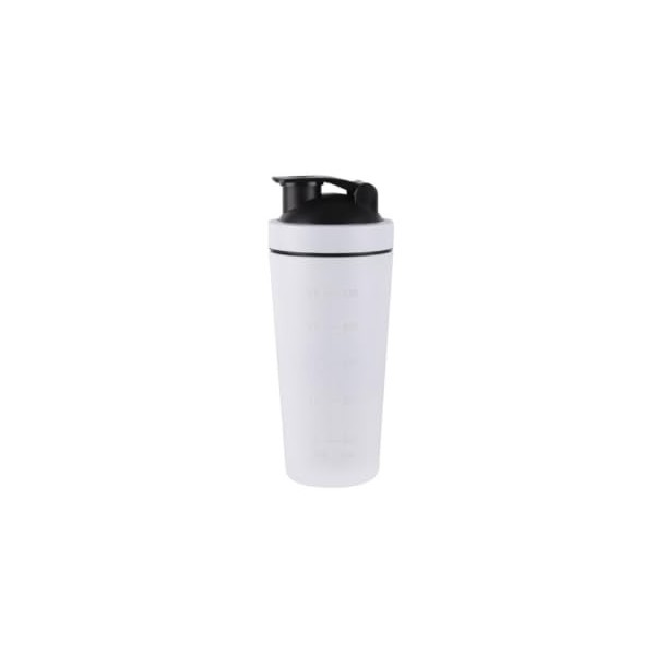 Shaker pour protéines 500 ml avec filtre - Idéal pour les smoothies protéinés, infusions et shakes - Tasse de fitness pratiqu