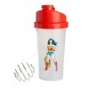 Paladone Wonder Woman Protein Shaker - 750 ml - Produit sous licence officielle DC Comics