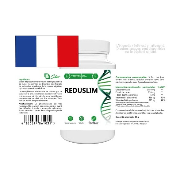 REDUSLIM 60 capsules