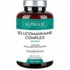 KONJAC GLUCOMANNANE - MagriFort Rapide et Puissant - Coupe Efficace - 3000mg/jour Glucomannane - Bitartrate de Choline, Picol