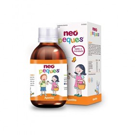 Neo Peques Appetit - Sirop pour Enfants à Partir de 6 Mois - 150 ml - 100% Ingrédients Naturels - Stimule lAppétit et Combat