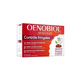 Oenobiol Minceur Contrôle Fringales 50 Gommes à Mâcher