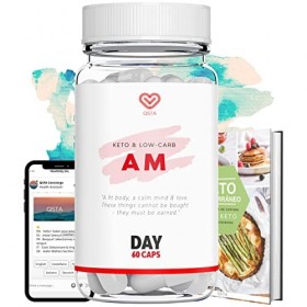 Keto Pro Complete AM 60 CAPS Comprimés Keto 2.0 | Entrer et maintenir en cétose | Améliorez votre énergie quotidienne | Rec