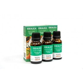 Set de 3 Idealica Perte de poids 100% naturelles gouttes 3x20ml