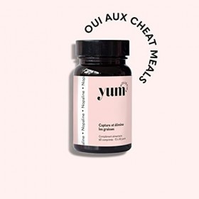 YUM HOLISTICS | - [Nopaline] - | Complément Alimentaire naturel à base de nopal bio | Capteur de graisses - 60 comprimés