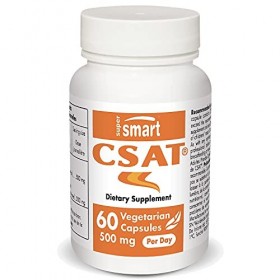 CSAT® 250 mg - Coupe Faim - Favorise la Satiété et la Perte de Poids - Extrait Naturel de Caroube Standardisé à 30% de Galact