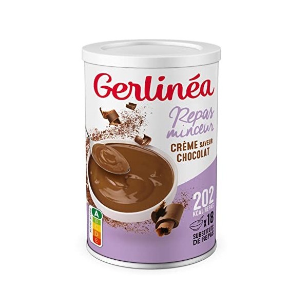 Gerlinéa - Crème Repas Minceur - Substitut de Repas Complet et Rapide - Saveur : Vanille - 540 g Lemballage peut varier 