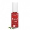 PODERM - MYCOSE ONGLES | Vernis Rouge Puissant TEA TREE | Prévention & Traitement des Ongles Jaunes/Abîmés par MYCOSE | SOIGN