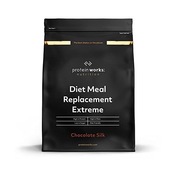 Protein Works - Substitut De Repas Diététique Extrême | Repas complet 200 calories | Perte de poids | Healthy diet | 33 Servi