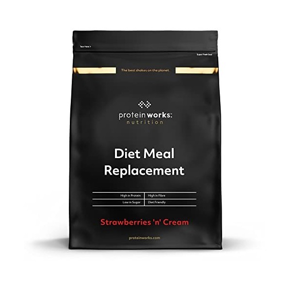 Protein Works - Substitut De Repas Diététique | Shake Repas 250 Calories | Perte de poids | Healthy diet | 14 Servings | Choc