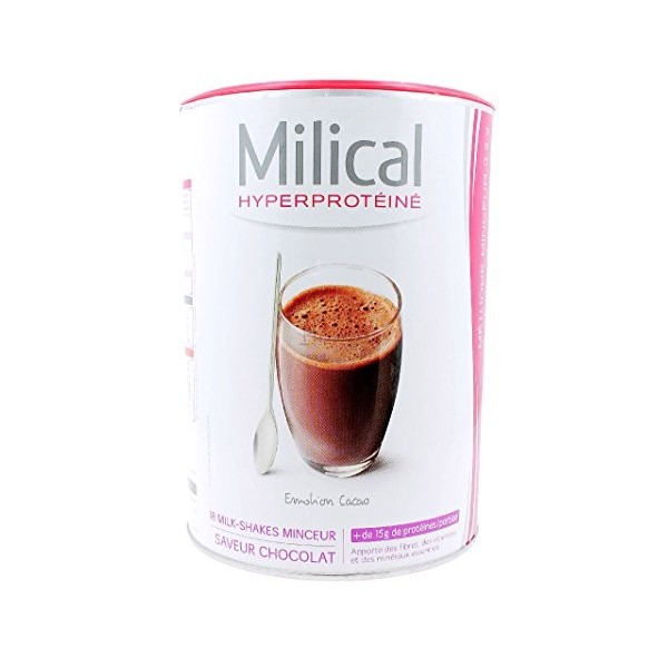 Milical 18 Milk-Shakes Hyperprotéinés - Chocolat
