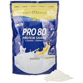 Inkospor ACTIVE Pro 80 Shake protéiné Définition Tonification et Perte de Poids Banane sachets 500g
