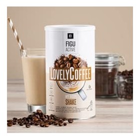 LR FiguActive Lovely Coffee Shake - Haute teneur en fibres et protéines - Végétalien, sans gluten, sans lactose