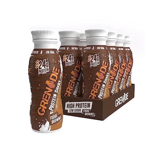 Grenade Carb Killa RTD Fudge brownie - 330 ml - pack de 8