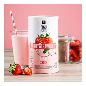 Substitut alimentaire LR Figuactiv - Pour shaker saveur : fraise et banane - 450 g