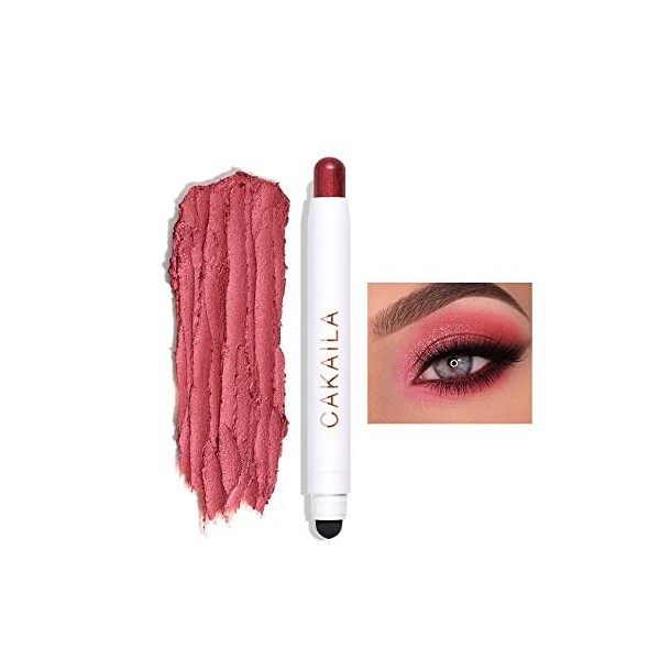 Stick fard à paupières crème, fard à paupières crayon, bâton de maquillage pour les yeux étincelant mat, maquillage pour les 