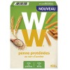 WW Penne Protéinées au Son dAvoine, Riche en Protéines et en Fibres, 1 boîte, 250g, 220282