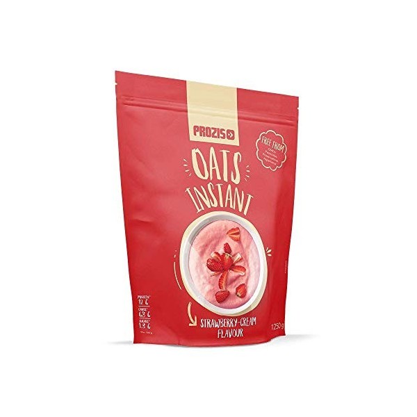 Prozis Avoine Instantanée en poudre 1 250 g Biscuit Snacks diététiques