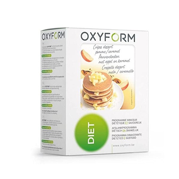 Laboratoires Oxyform I Repas Pancake Diététique Protéinée I Préparation Riche Proteine Poudre Sportifs I Pancakes Ideal Masse...