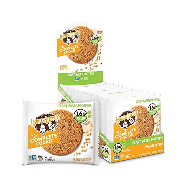 Lenny & Larrys Complète 12 Cookies Beurre DArachide