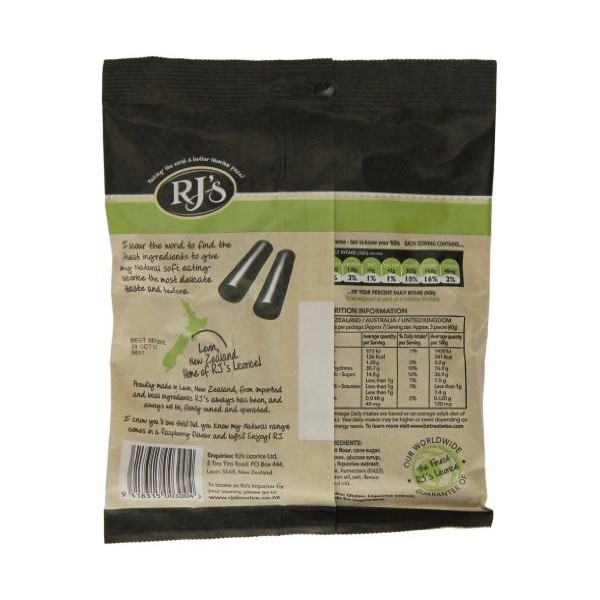 RJs Licorice Soft Eating 300g