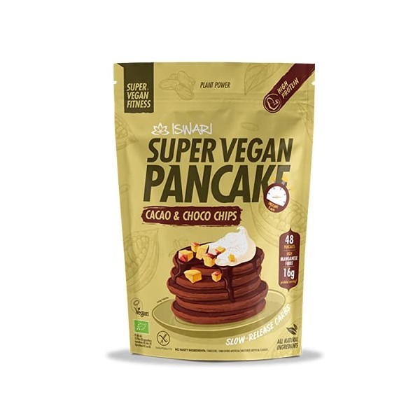 Super Vegan Pancake de Cacao & Pépites de Chocolat 1,2kg