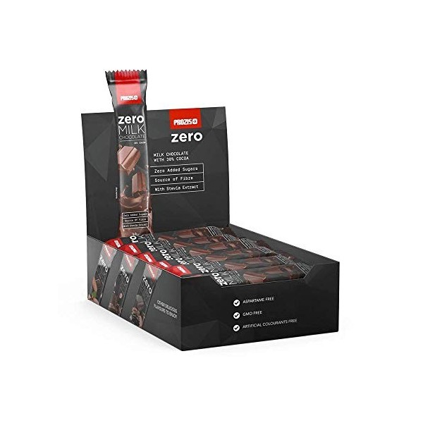 Prozis 24 x Zero Milk Chocolate 30 g