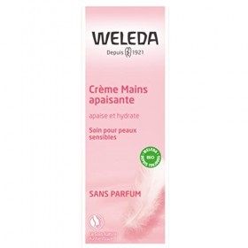 WELEDA - Crème Mains Confort à lAmande - Peaux Sensibles, Sujettes aux Irritations - Apaise et Hydrate - 50&nbsp;ml