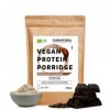 Porridge protéiné BIO VEGAN chocolat sans soja [dAllemagne] Repas davoine fitness sans sucre ajouté I Aussi comme Overnight