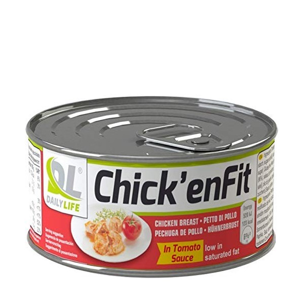 Daily Life | Chicken Fit 155g | Plats cuisinés | Tranches de blanc de poulet cuites